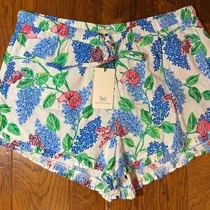 Printfresh Ruffled Shorts- medium